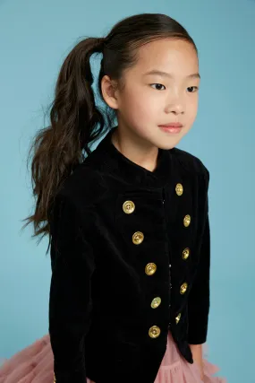 Angel's Face Girls Molly Jacket In Black