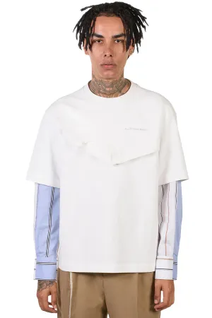 2 In 1 Sweatshirt White