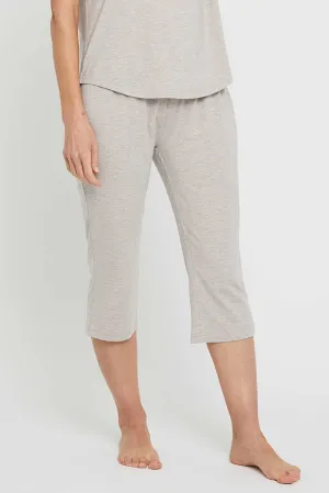 3/4 PJ Pant - Oatmeal