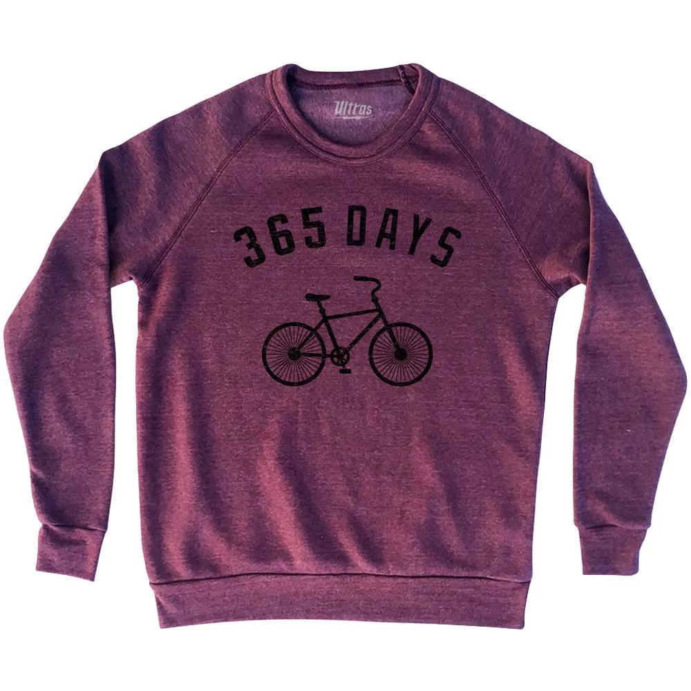 365 Days Bike Adult Tri-Blend Sweatshirt