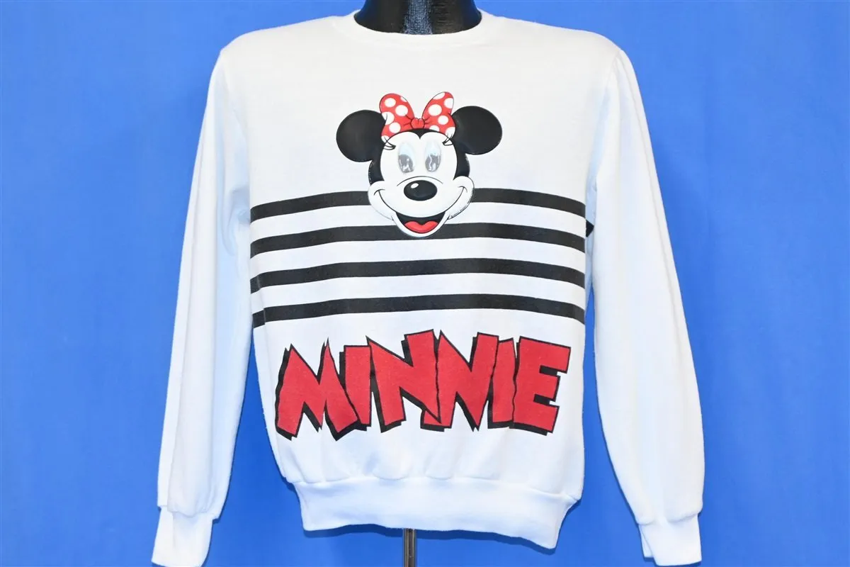 90s Walt Disney Minnie Mouse Holographic Sweatshirt Medium