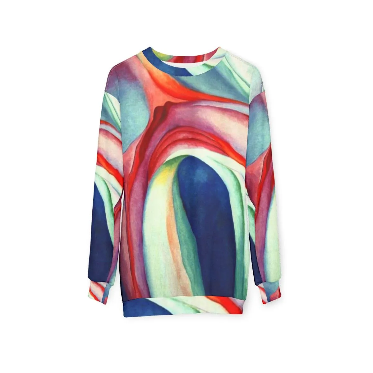 Abstract Art Sweatshirt by Georgia O'Keeffe