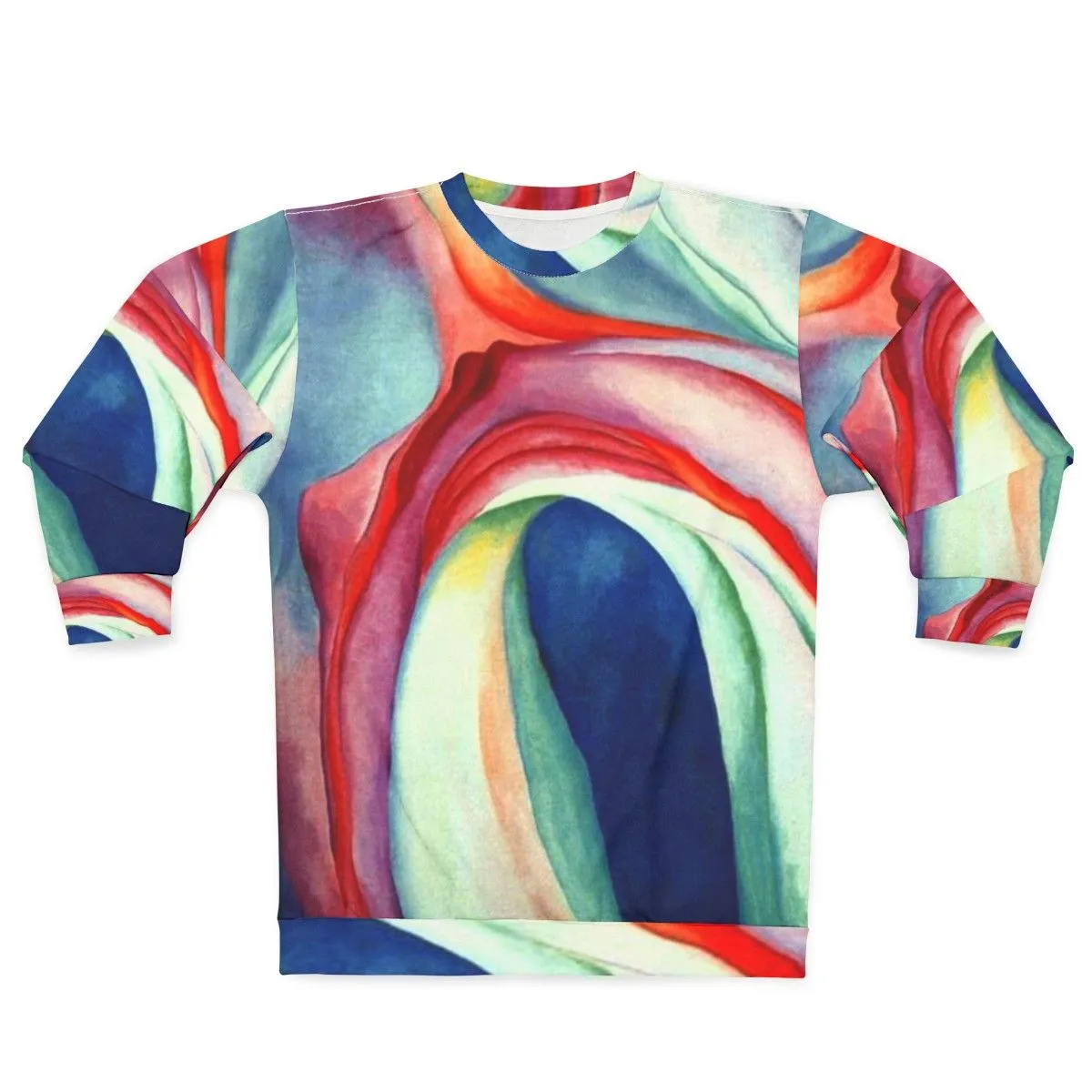 Abstract Art Sweatshirt by Georgia O'Keeffe