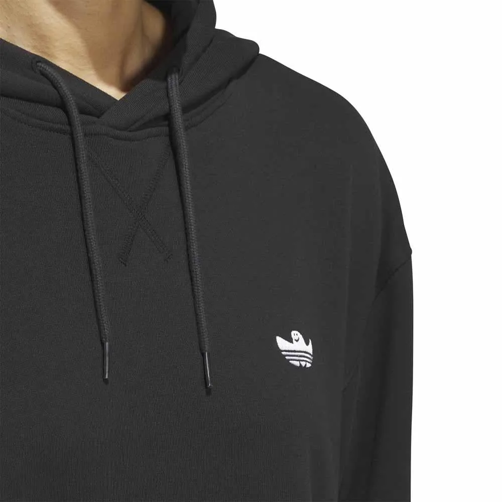 Adidas Skateboarding Shmoo Feather Hooded Seatshirt Black White