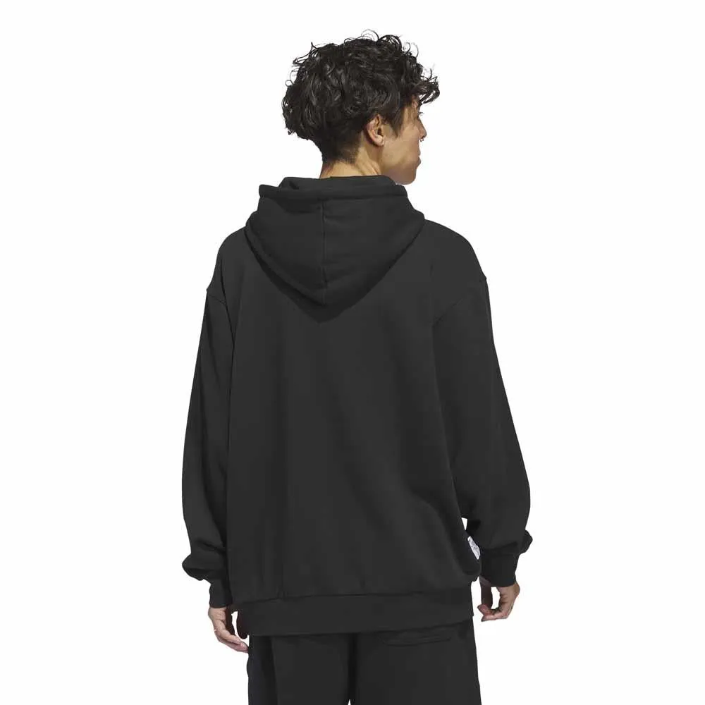 Adidas Skateboarding Shmoo Feather Hooded Seatshirt Black White