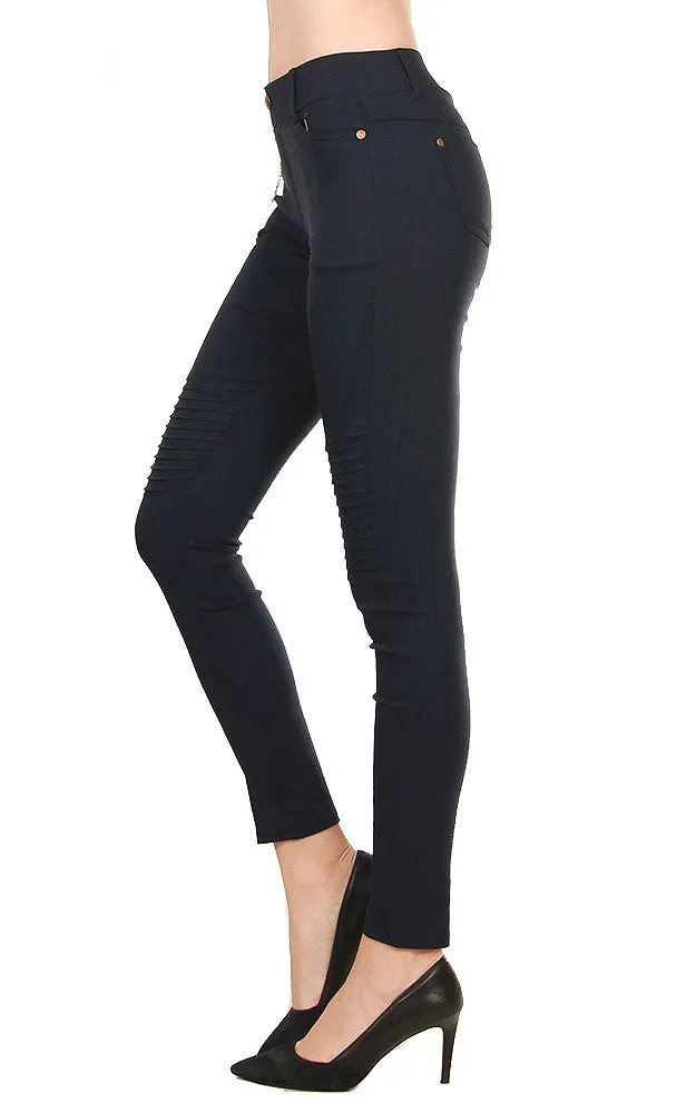 AL16773 Navy Stretch Jeggings