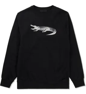 Alligator Mens Crewneck Sweatshirt