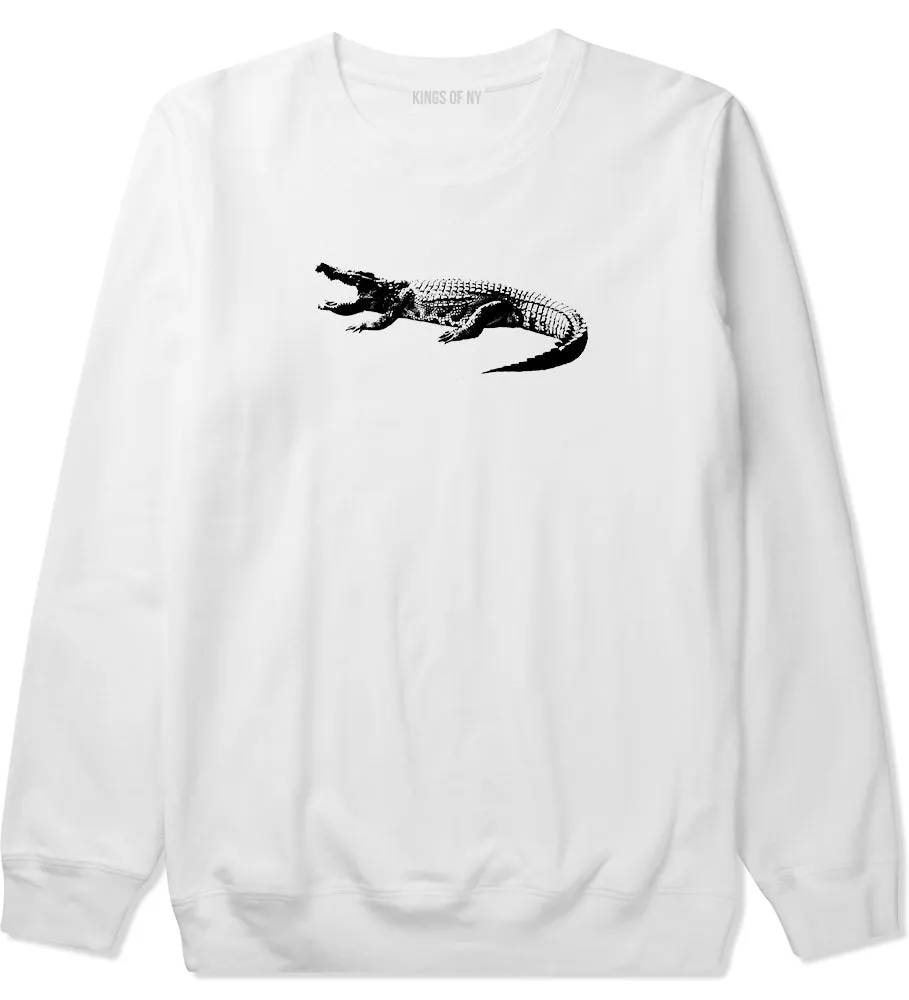 Alligator Mens Crewneck Sweatshirt