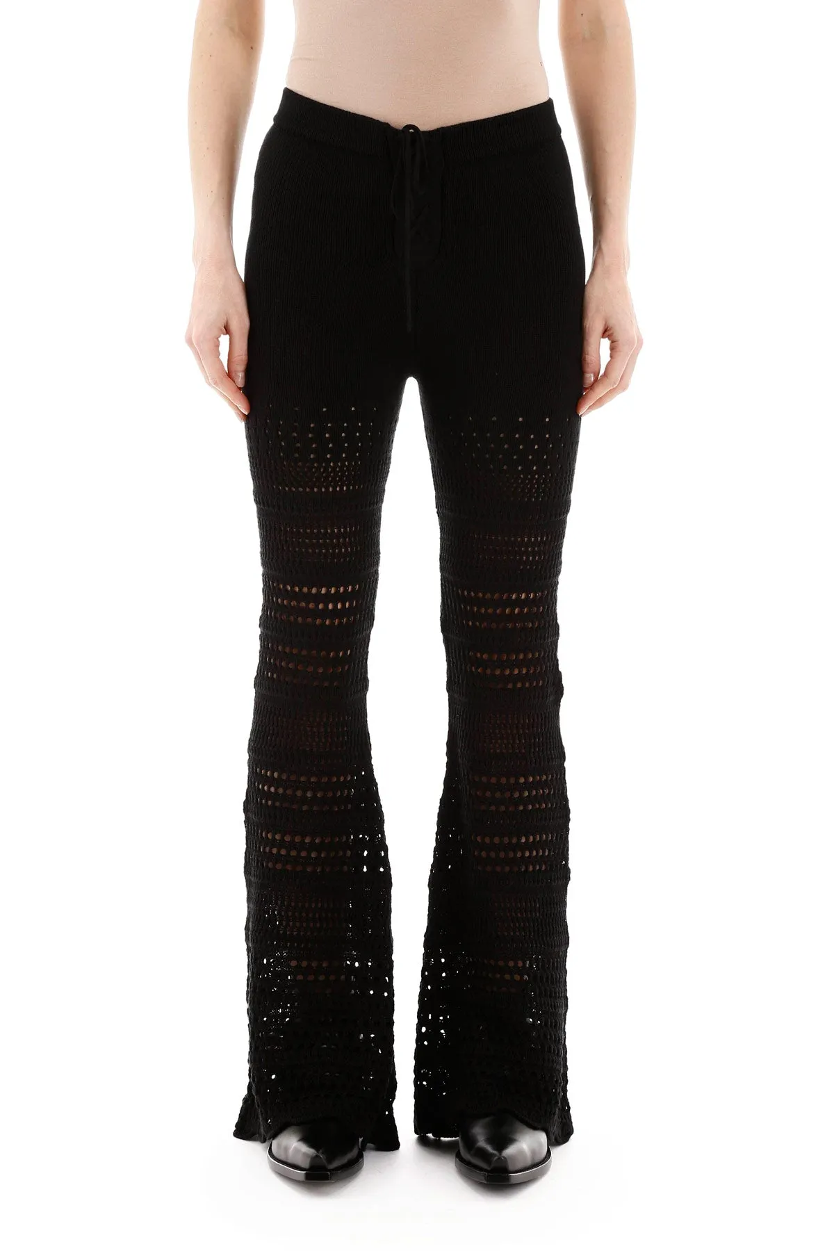 Amiri Knitted Flared Pants