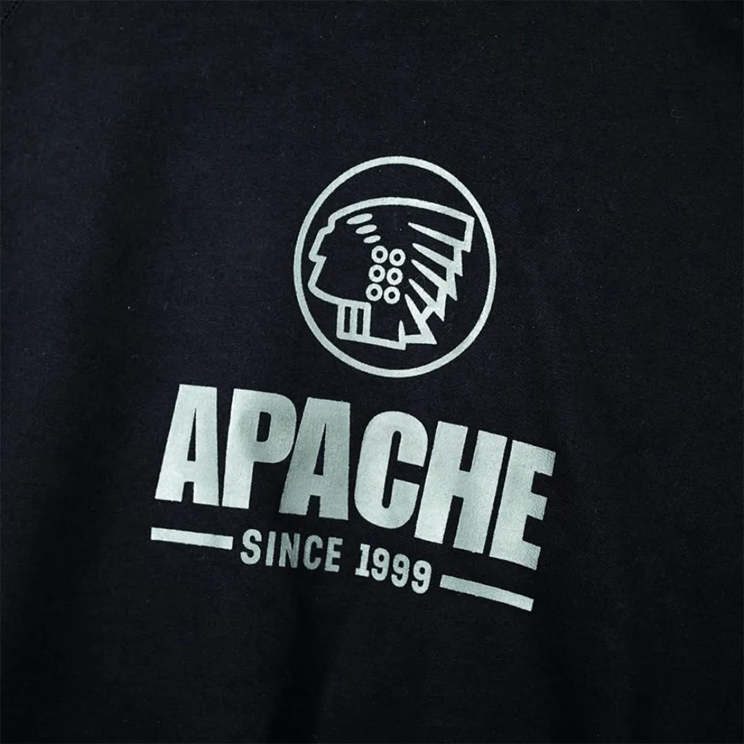 Apache Zenith Heavyweight Hooded Sweatshirt | Black