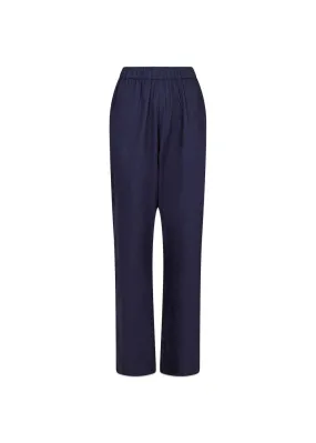 Astra C Poplin Pants - Dark Navy