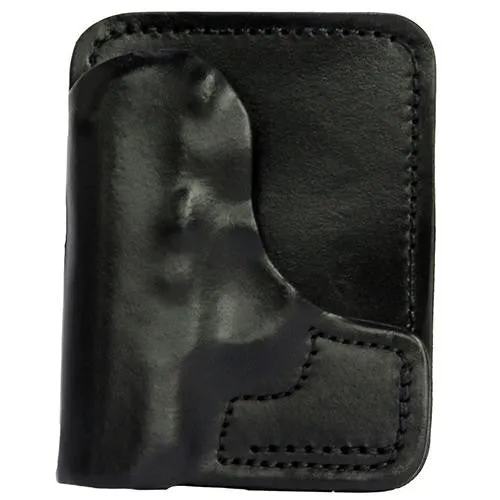 Back Pocket Leather Holster - Colt Mustang, Black, Right Hand