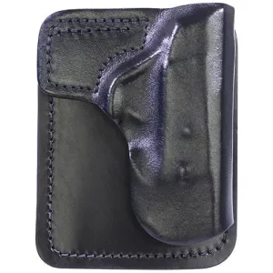 Back Pocket Leather Holster - Taurus TCP, Black, Right Hand