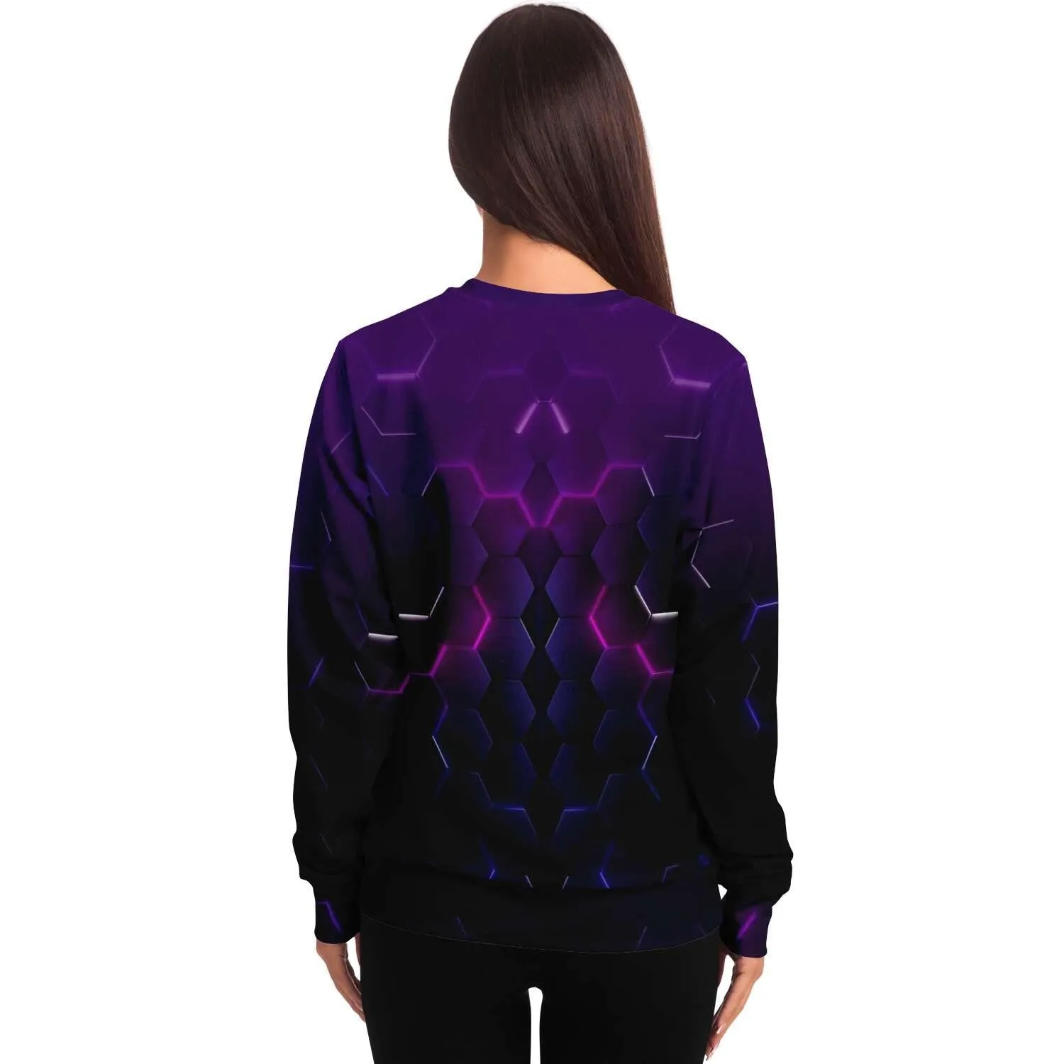 Bad Trippy Dog Holographic Sweatshirt