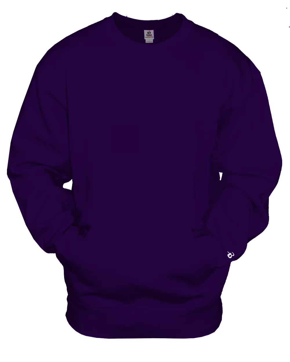 Badger Men's Pocket Crew Sweatshirt