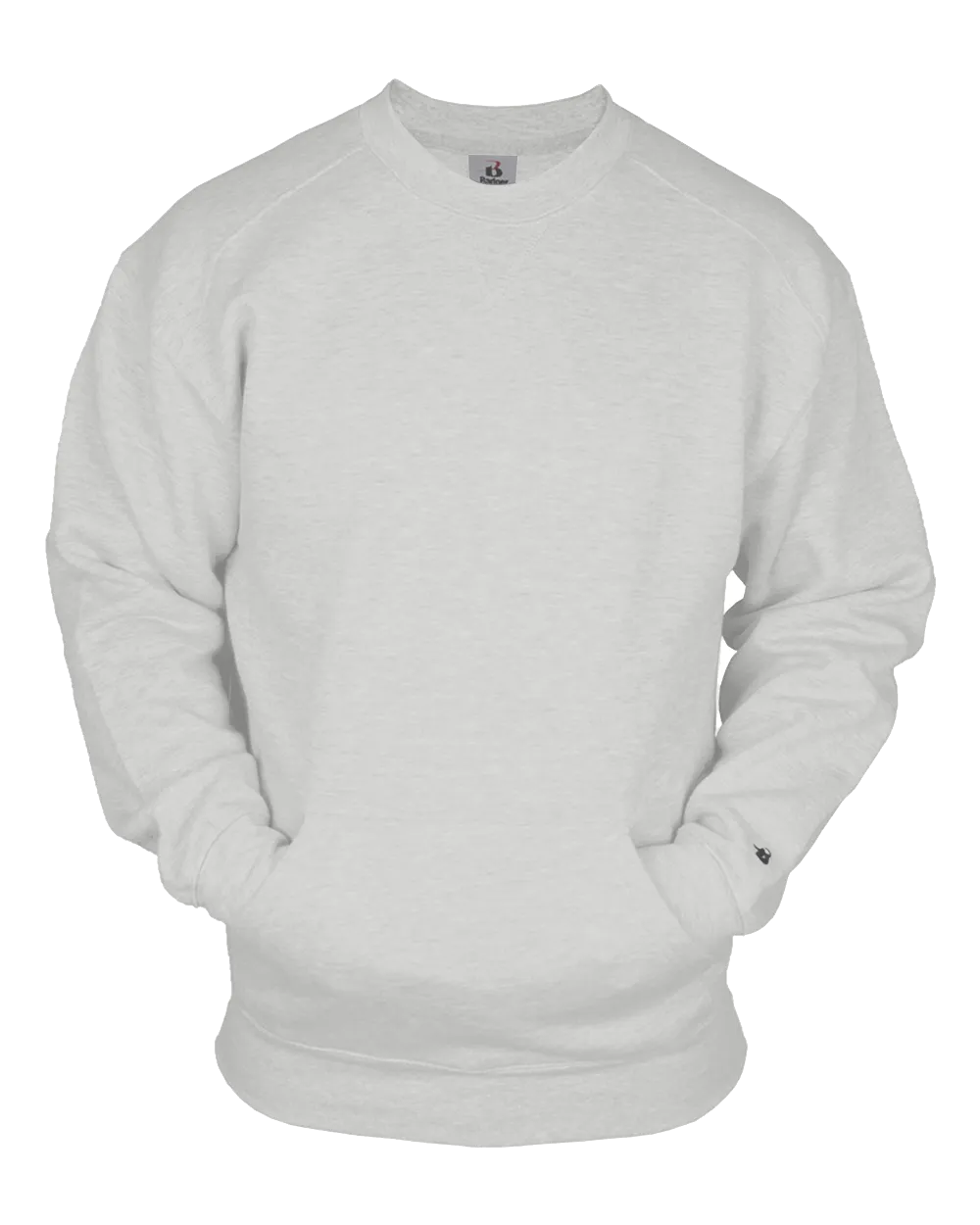 Badger Men's Pocket Crew Sweatshirt