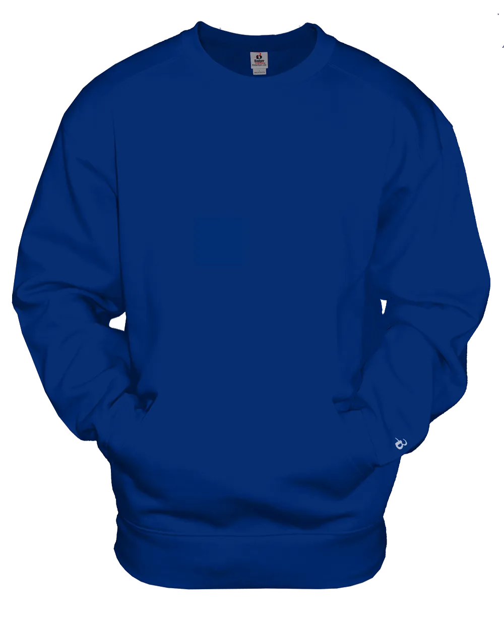 Badger Men's Pocket Crew Sweatshirt