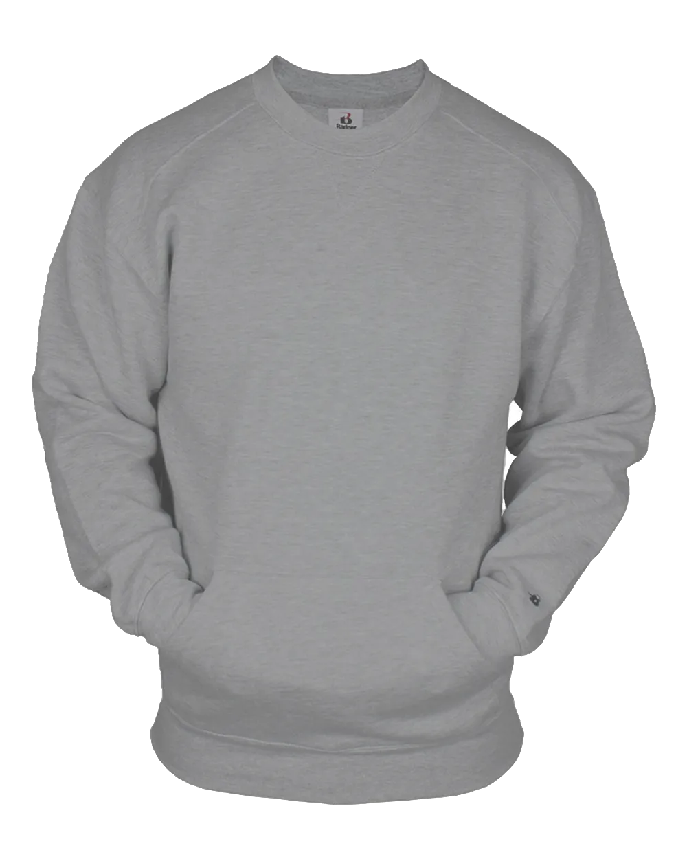 Badger Men's Pocket Crew Sweatshirt