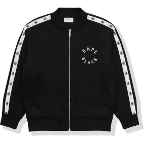 BAPE BLACK TRACK JACKET MENS