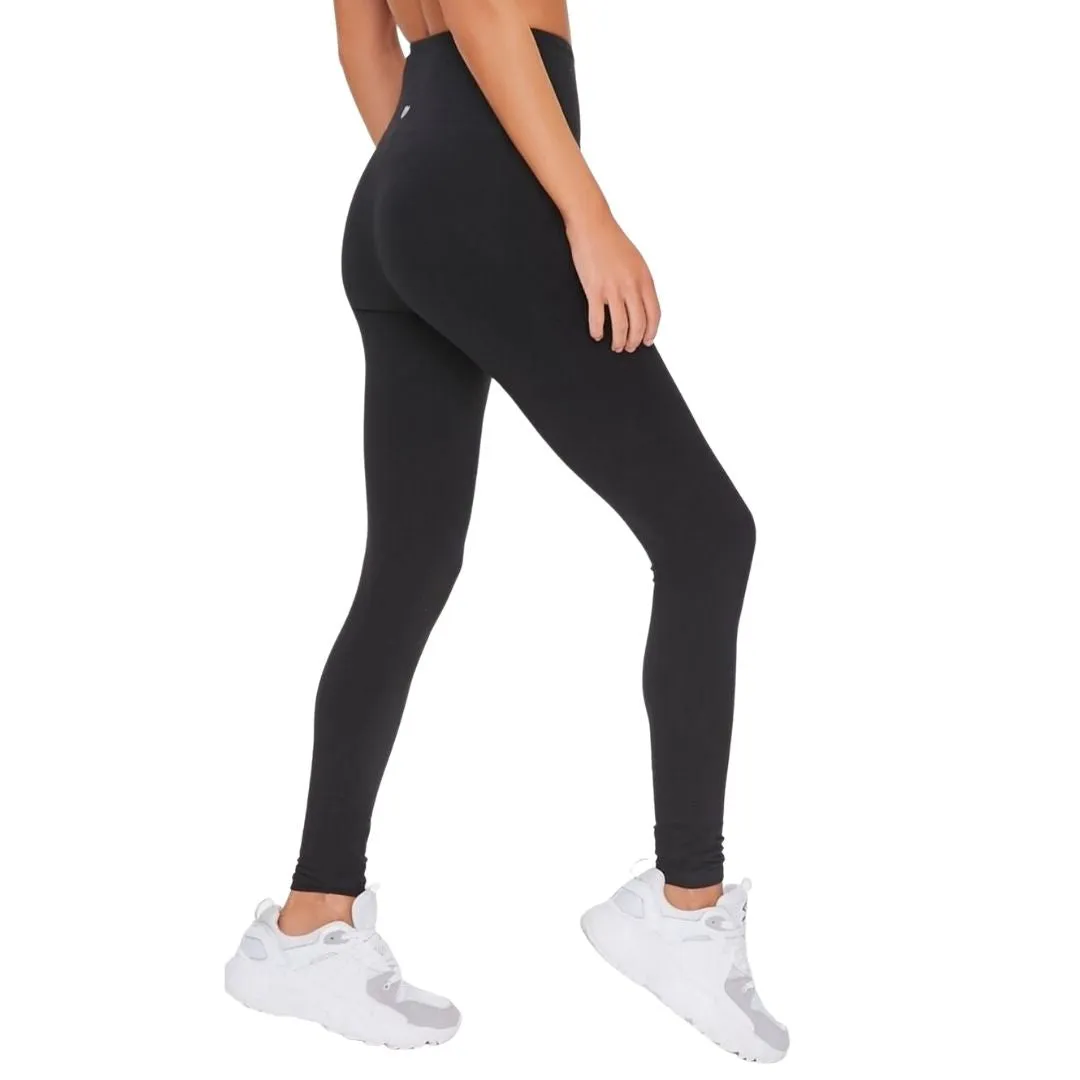 Basic High Rise Cotton Spandex Leggings