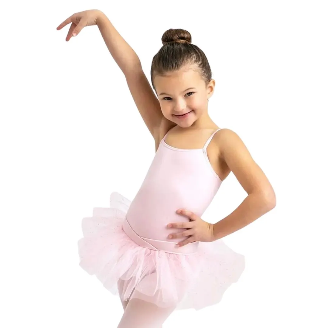 Belted Camisole Tutu Dress Child