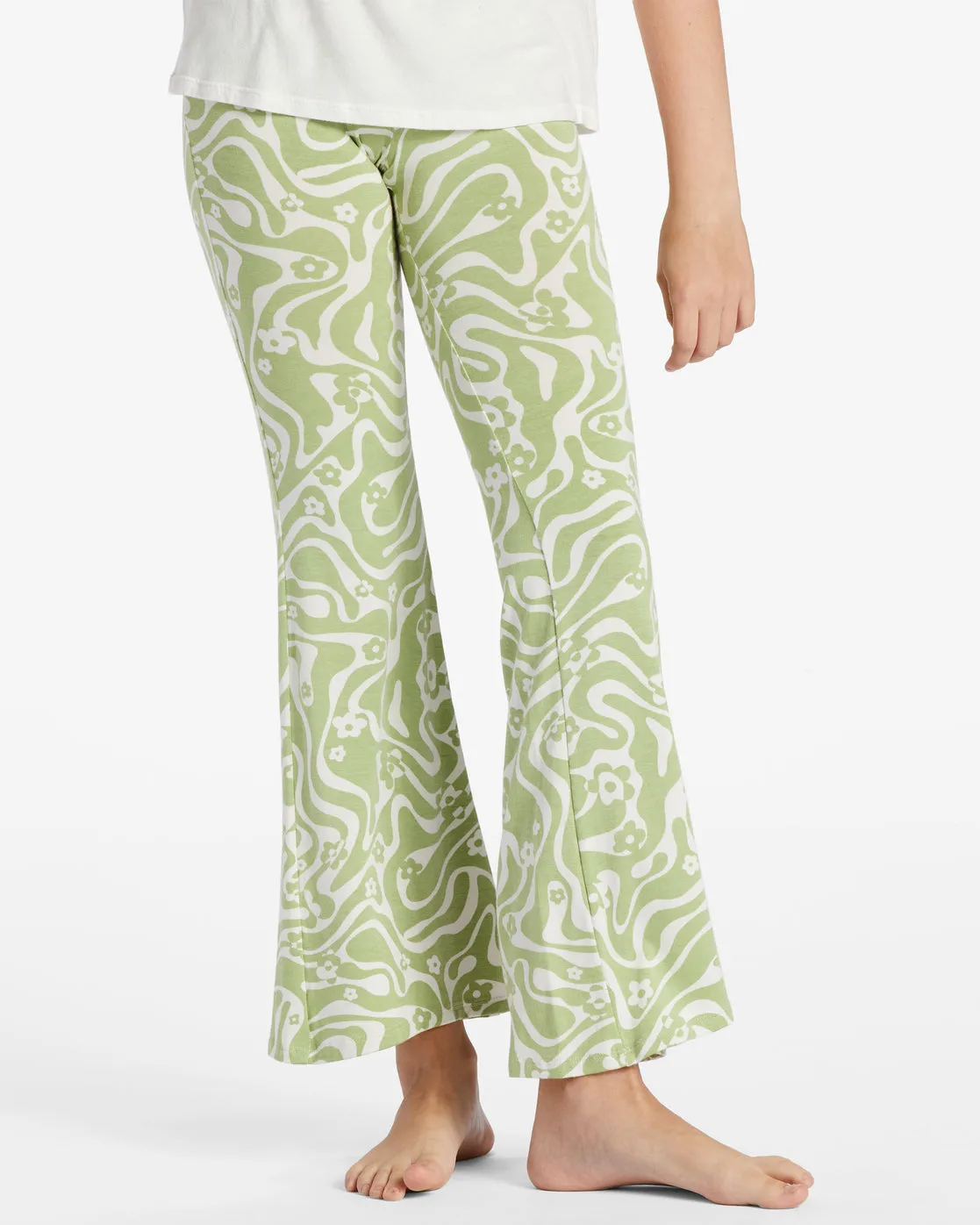 BILLABONG GIRLS Tell Me Knit Flare Pant