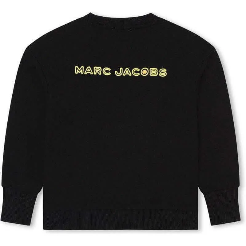 Boys Black Marc Jacobs X Smileyworld  Sweatshirt