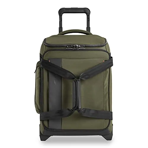 Briggs & Riley ZDX Upright Rolling Duffel Bag, Hunter, Carry-On