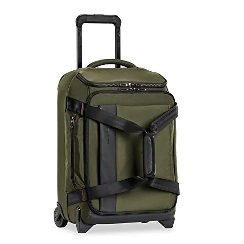 Briggs & Riley ZDX Upright Rolling Duffel Bag, Hunter, Carry-On