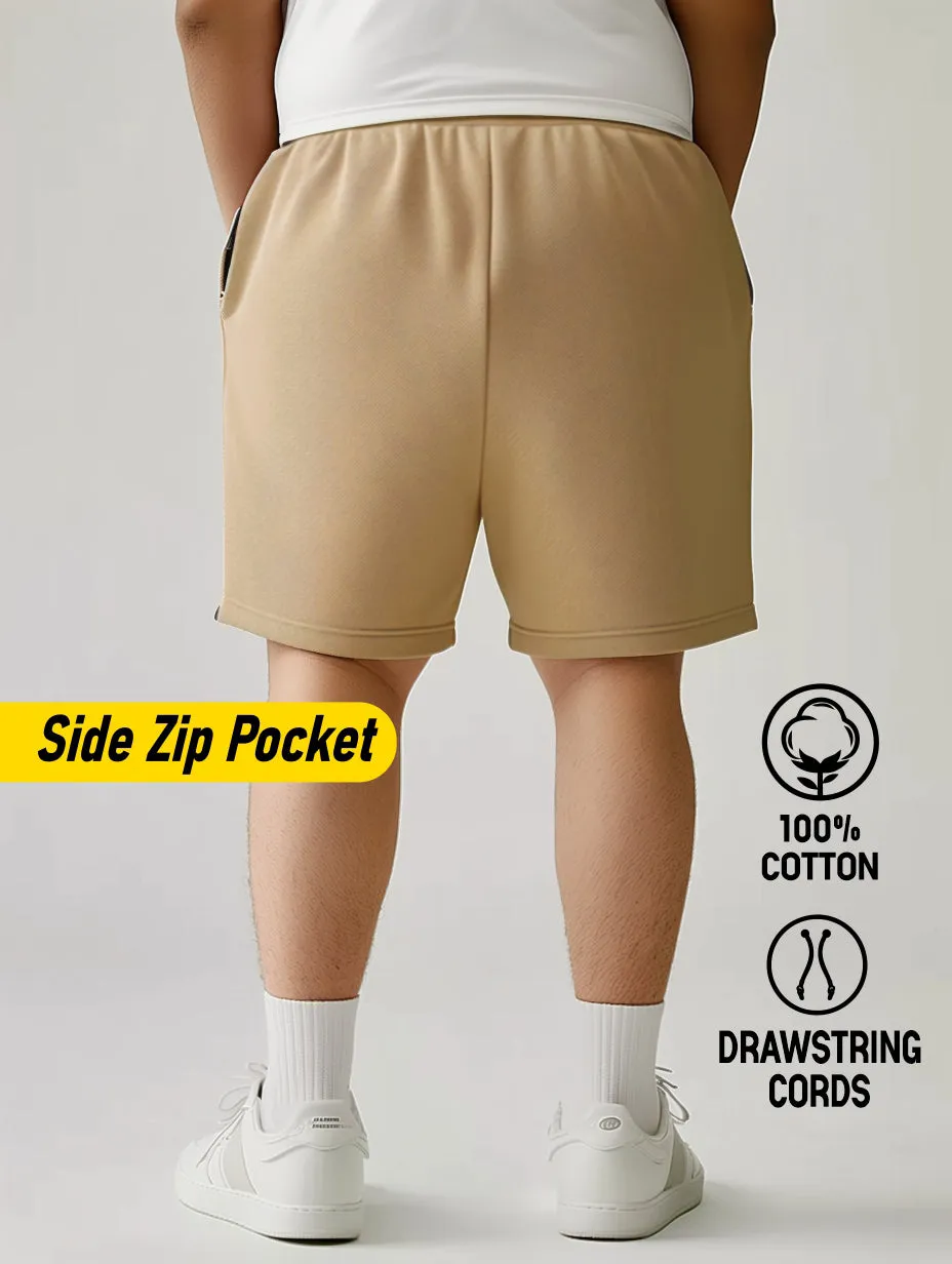 Bull Cotton Plus Size Shorts