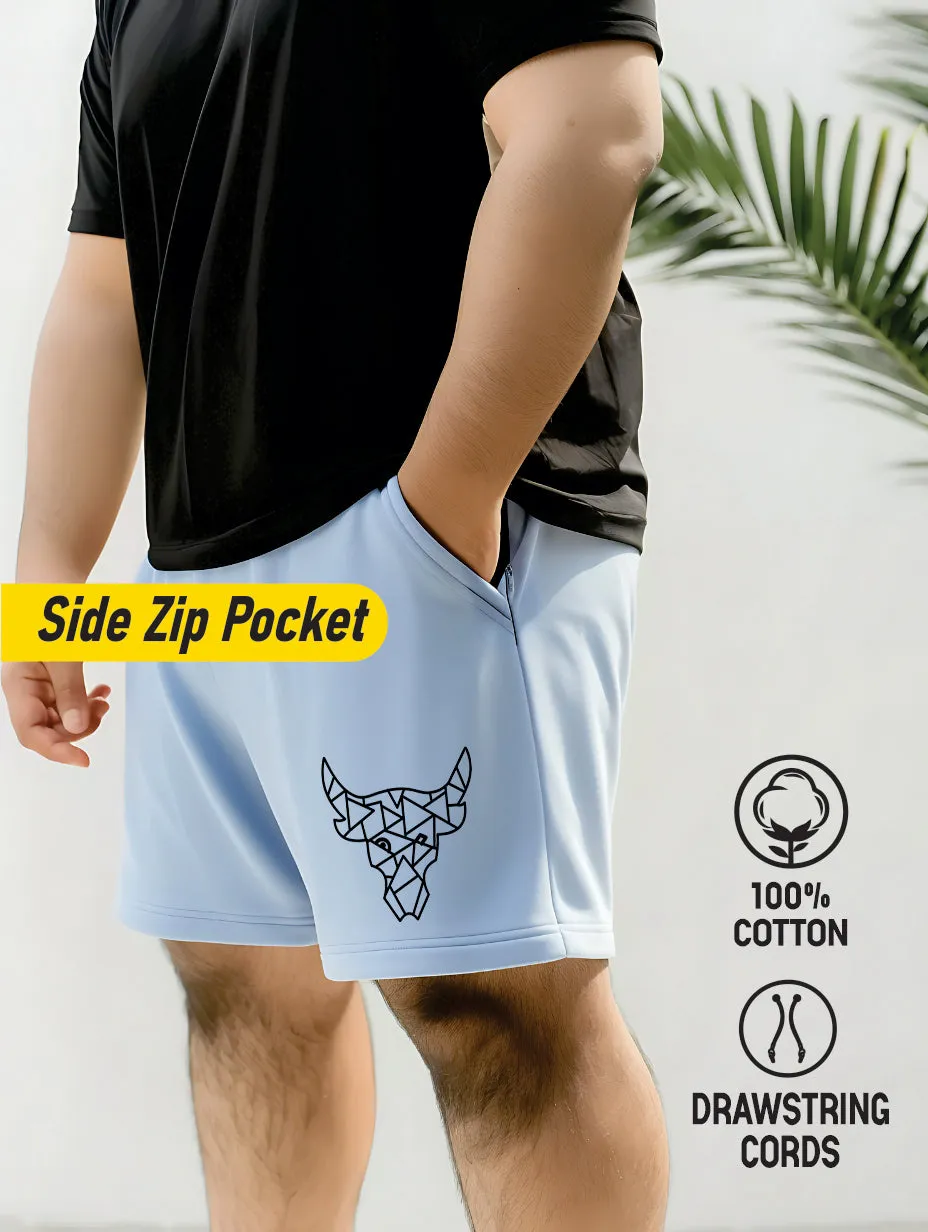 Bull Cotton Plus Size Shorts