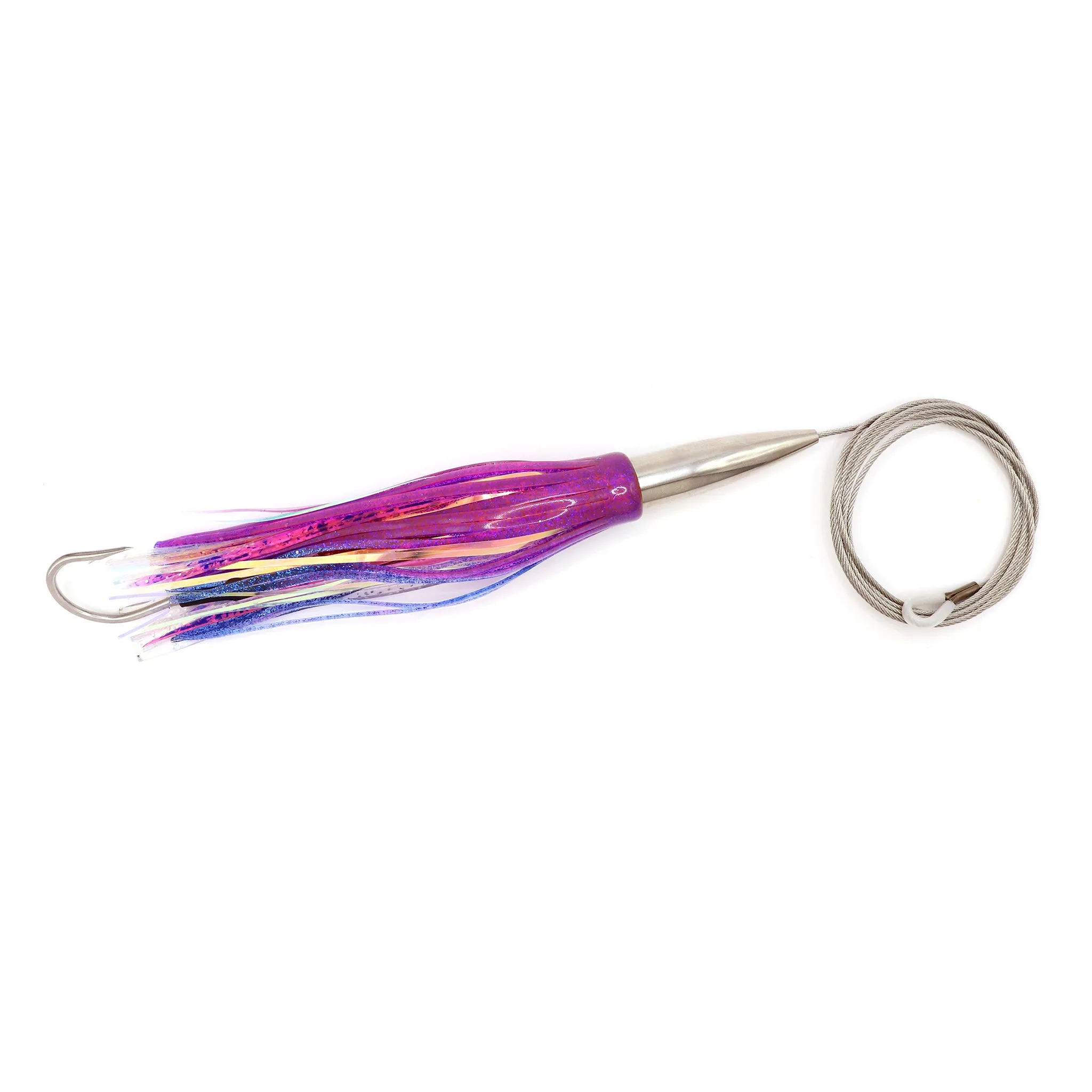 Bullet Head - Rigged Wahoo Trolling Lure - Medium