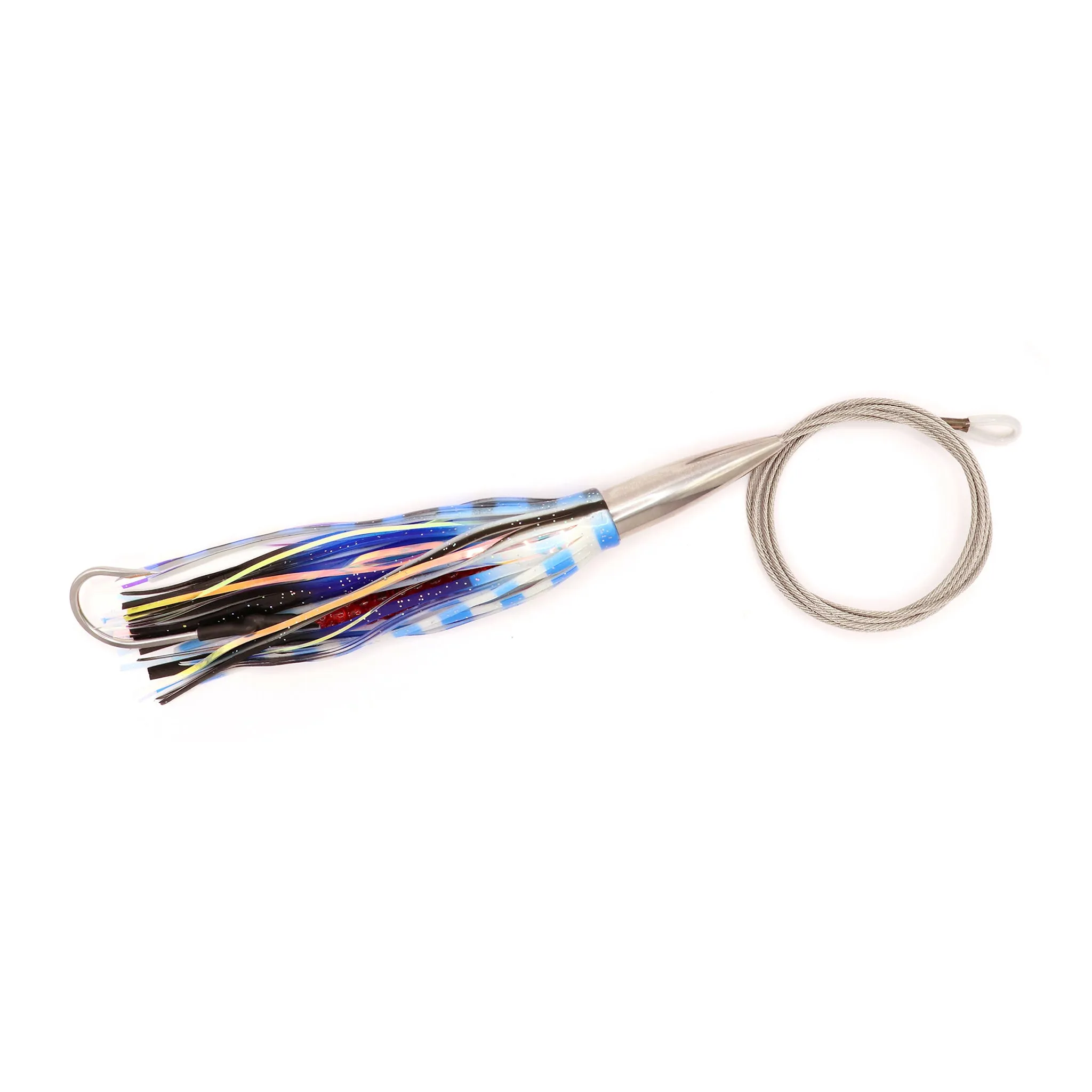 Bullet Head - Rigged Wahoo Trolling Lure - Small