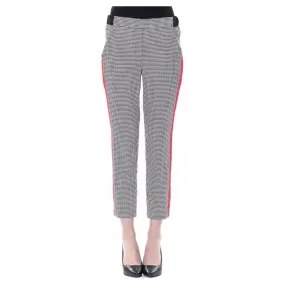 BYBLOS Black Viscose Women Pants