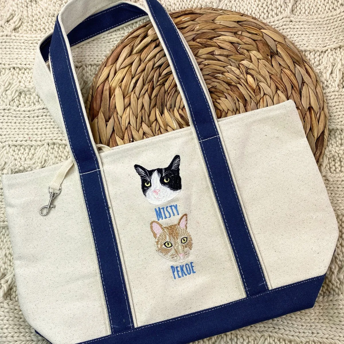 Cat Lover’s Essentials: Sweatshirt & Tote Bag Pair