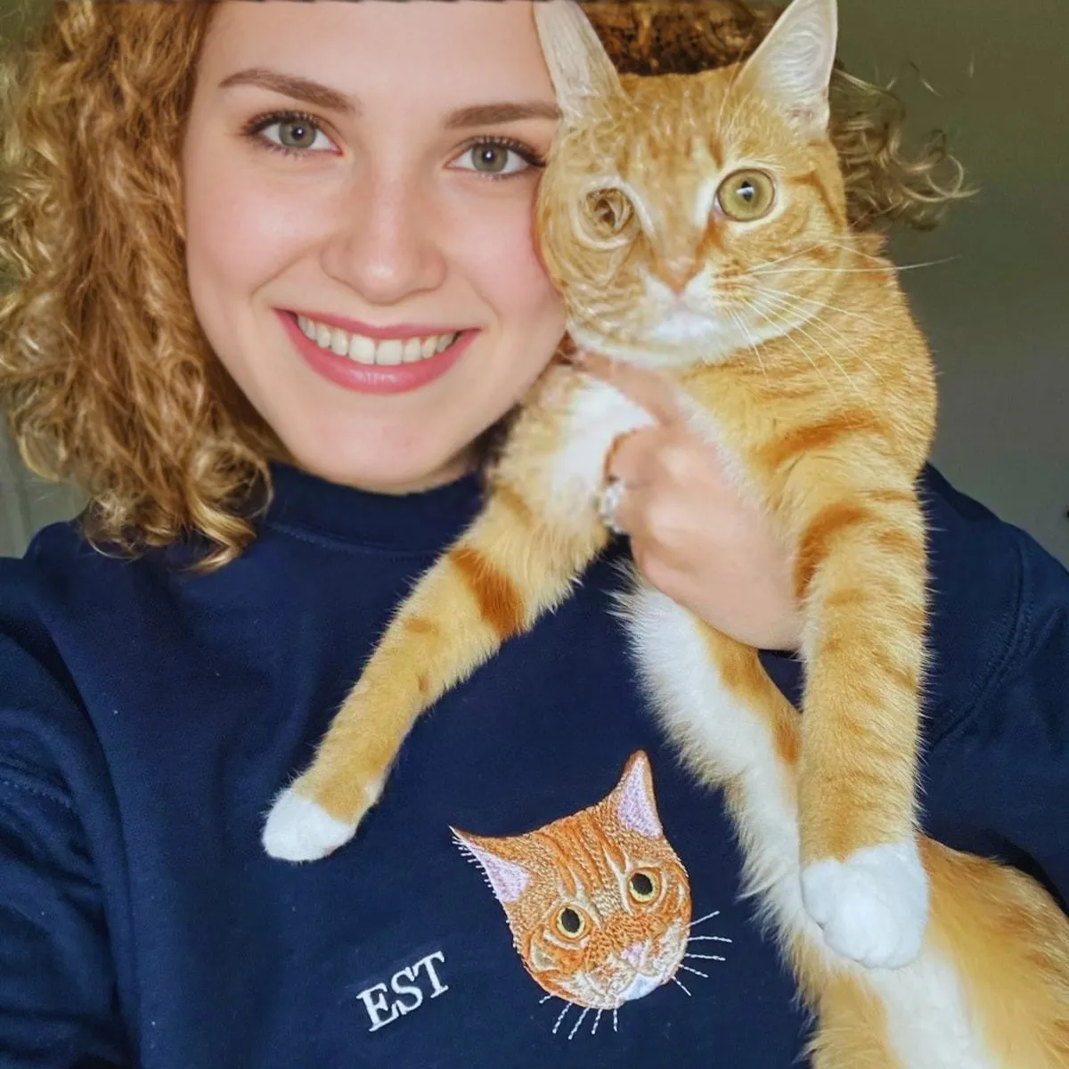 Cat Lover’s Essentials: Sweatshirt & Tote Bag Pair