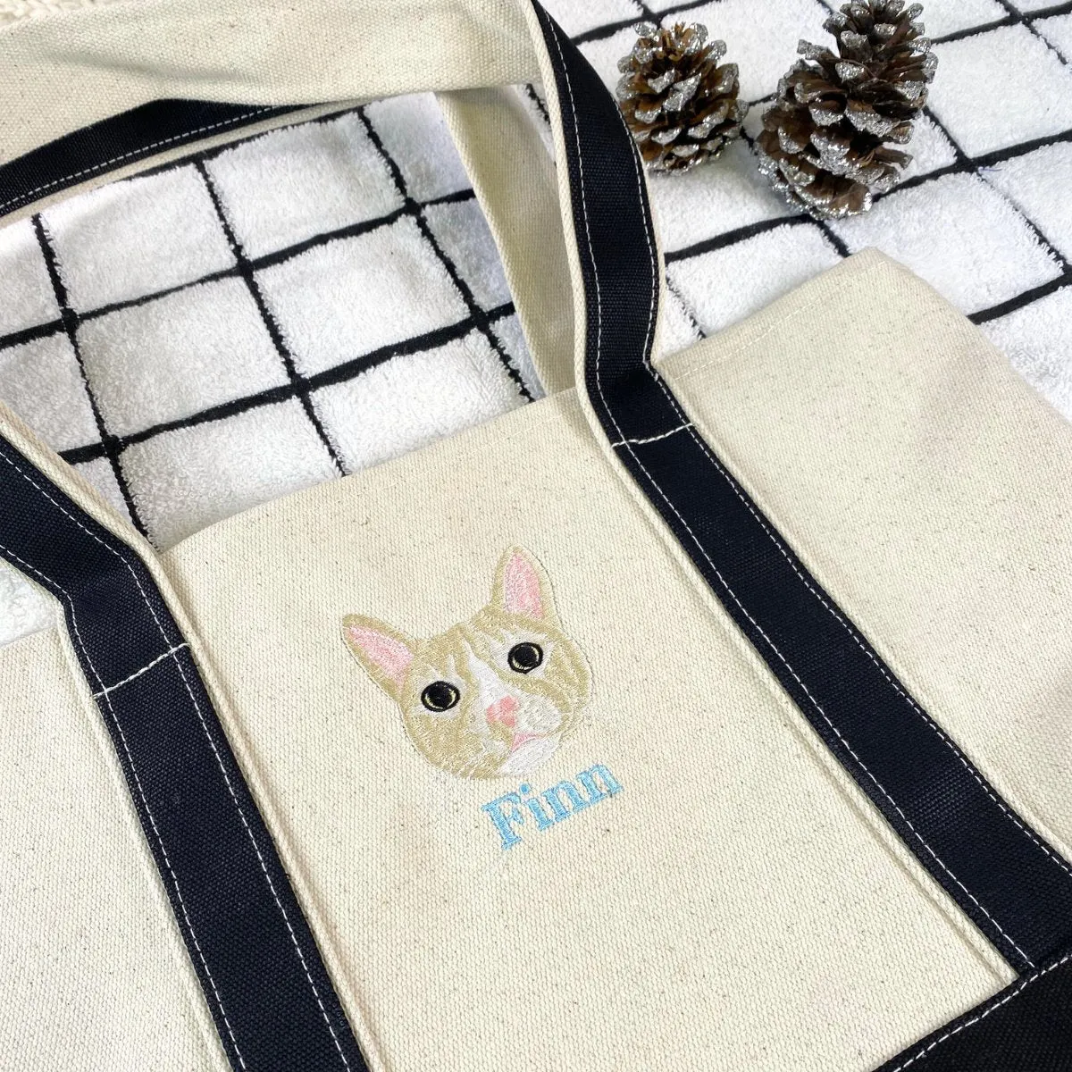 Cat Lover’s Essentials: Sweatshirt & Tote Bag Pair