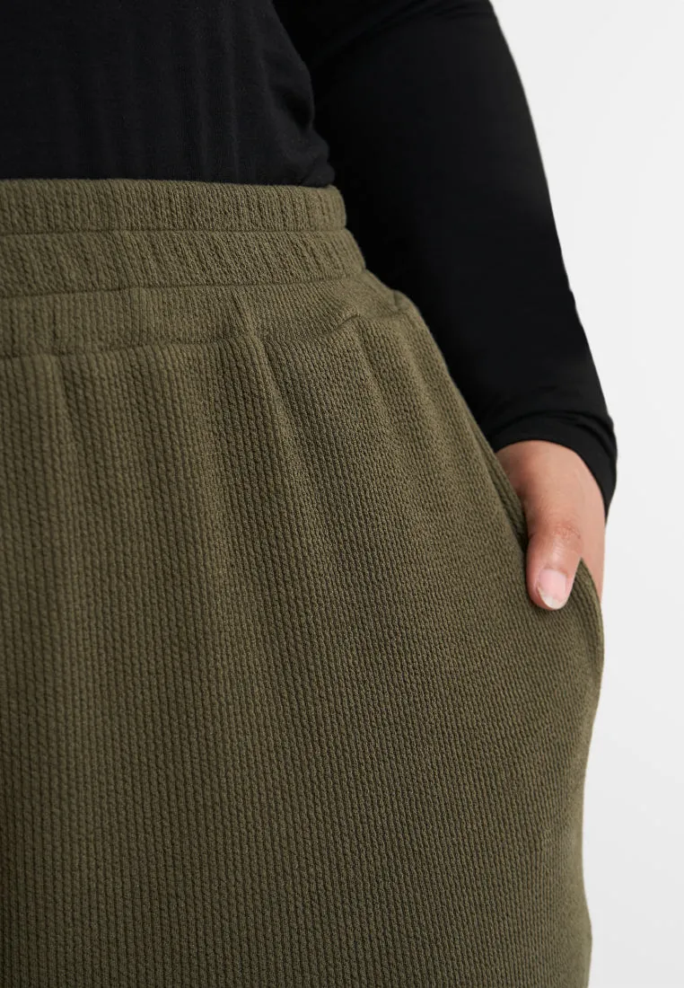 Chrissy Relax Ribbed Pants