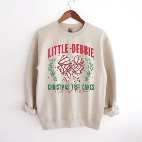 Christmas Cake Social Club Christmas Crewneck Sweatshirt