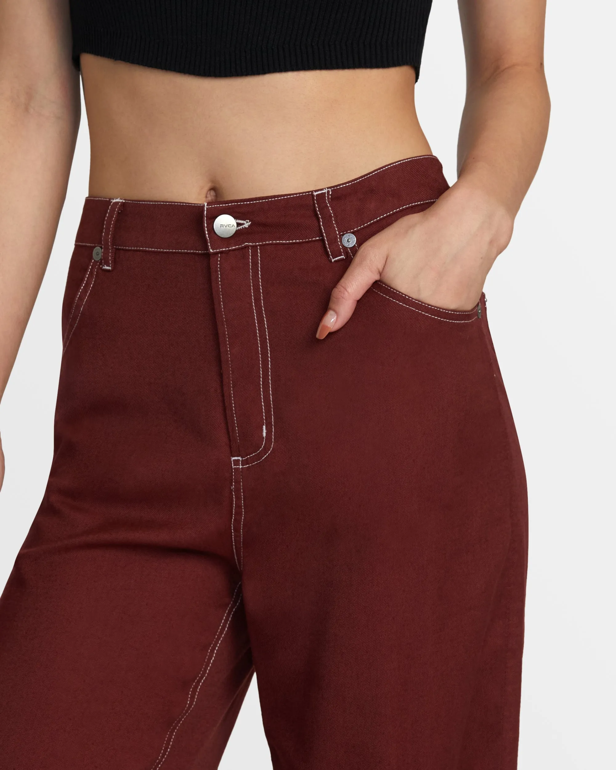 Coco Pants - Madder Brown