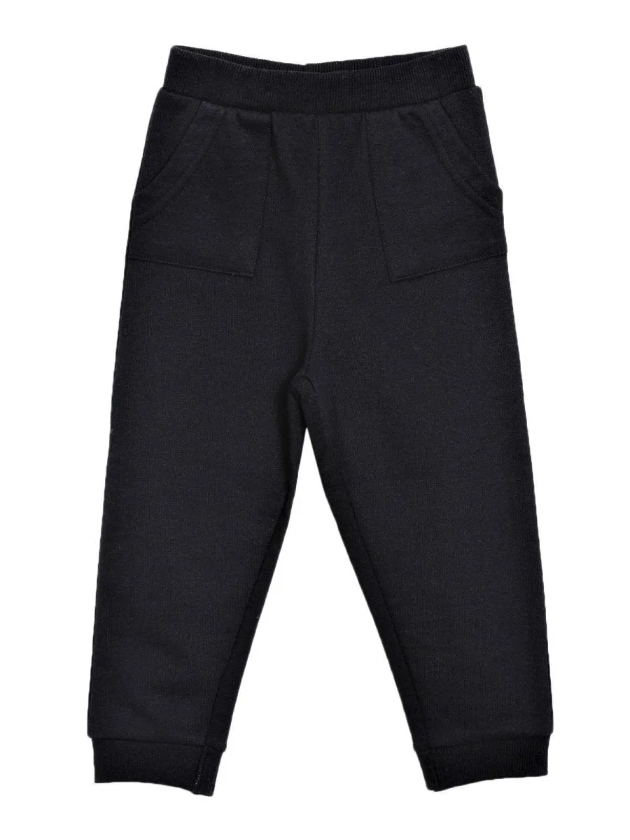 Combo of 2 Sweatpants- Navy Blue and Black