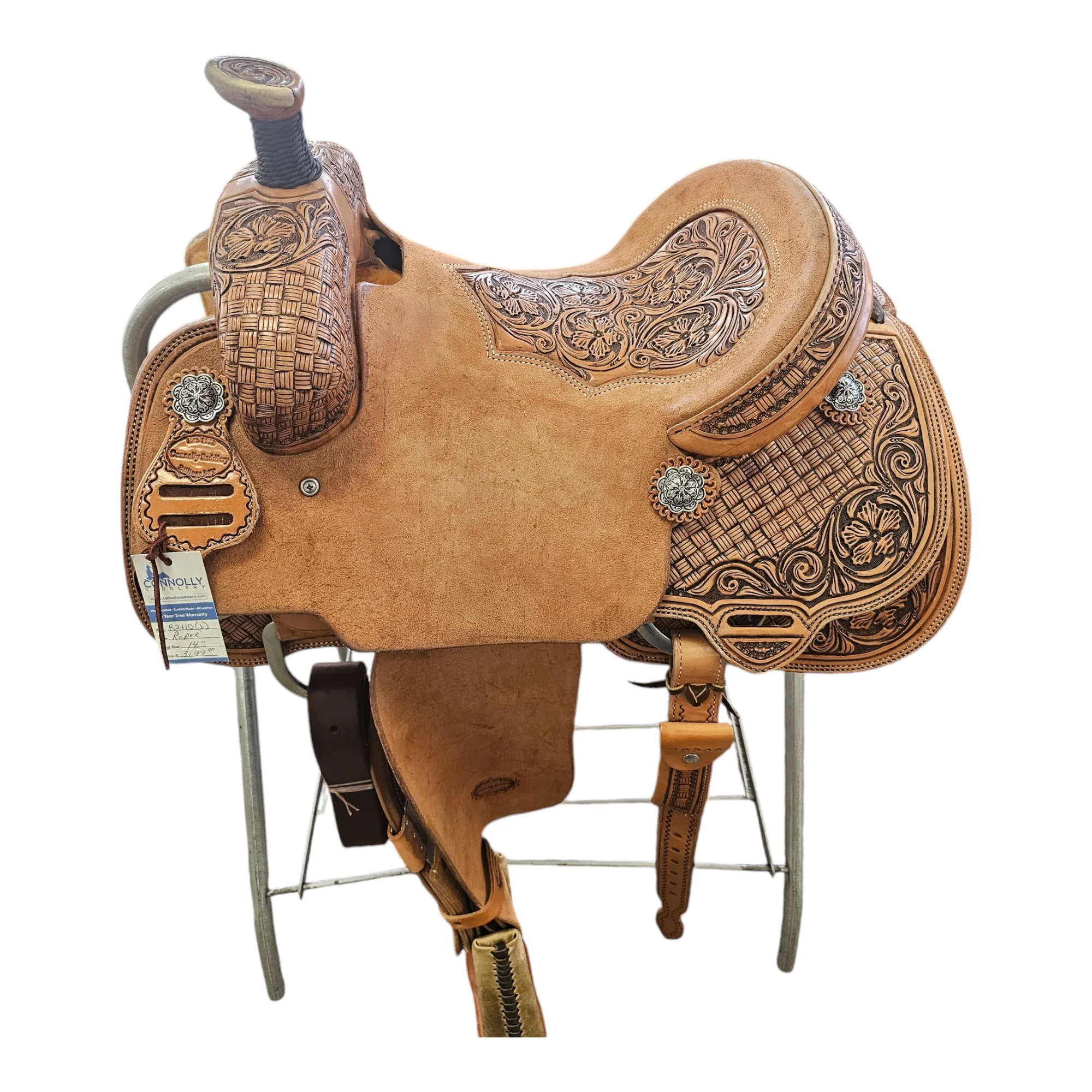 Connolly's Roping Saddle - 14" - #R2410(1)