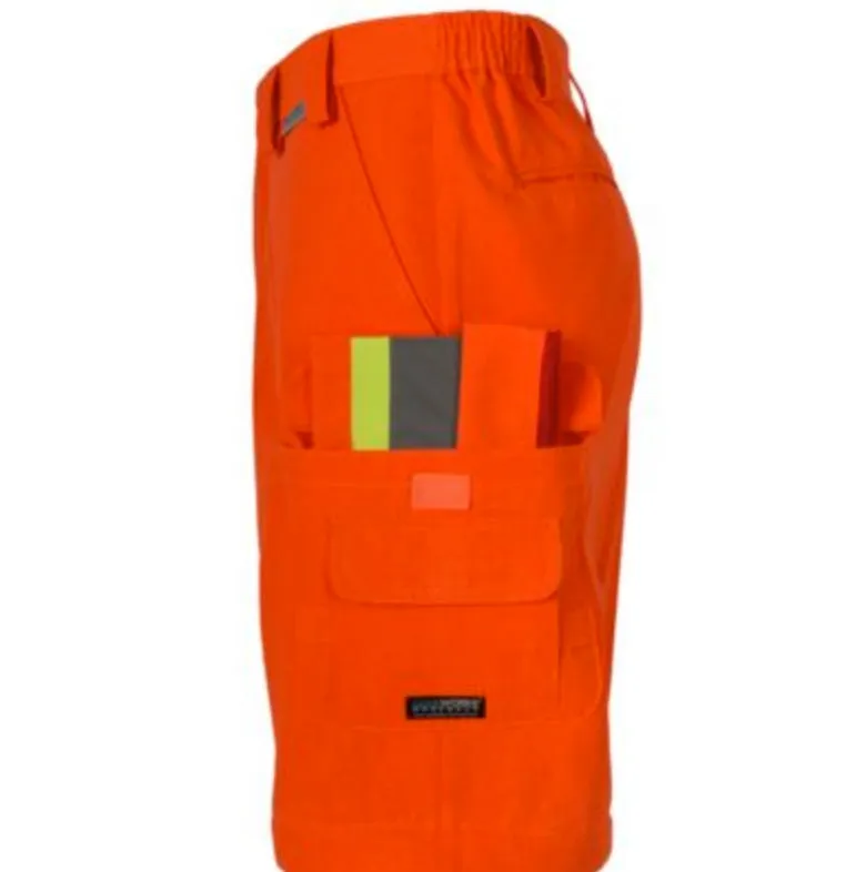 CoolWorks Hi-Vis Men's Ventilated Cargo Work Pants CW2ORGA - Orange