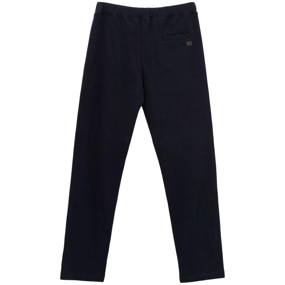 Corneliani Blue Cotton Jeans & Pant