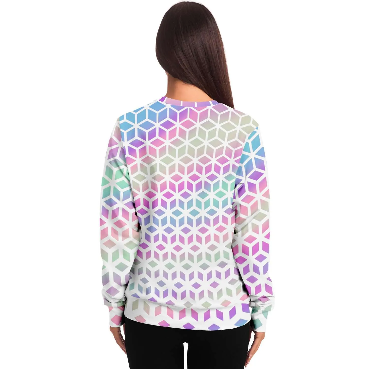 Cosmic Dino Holographic Sweatshirt