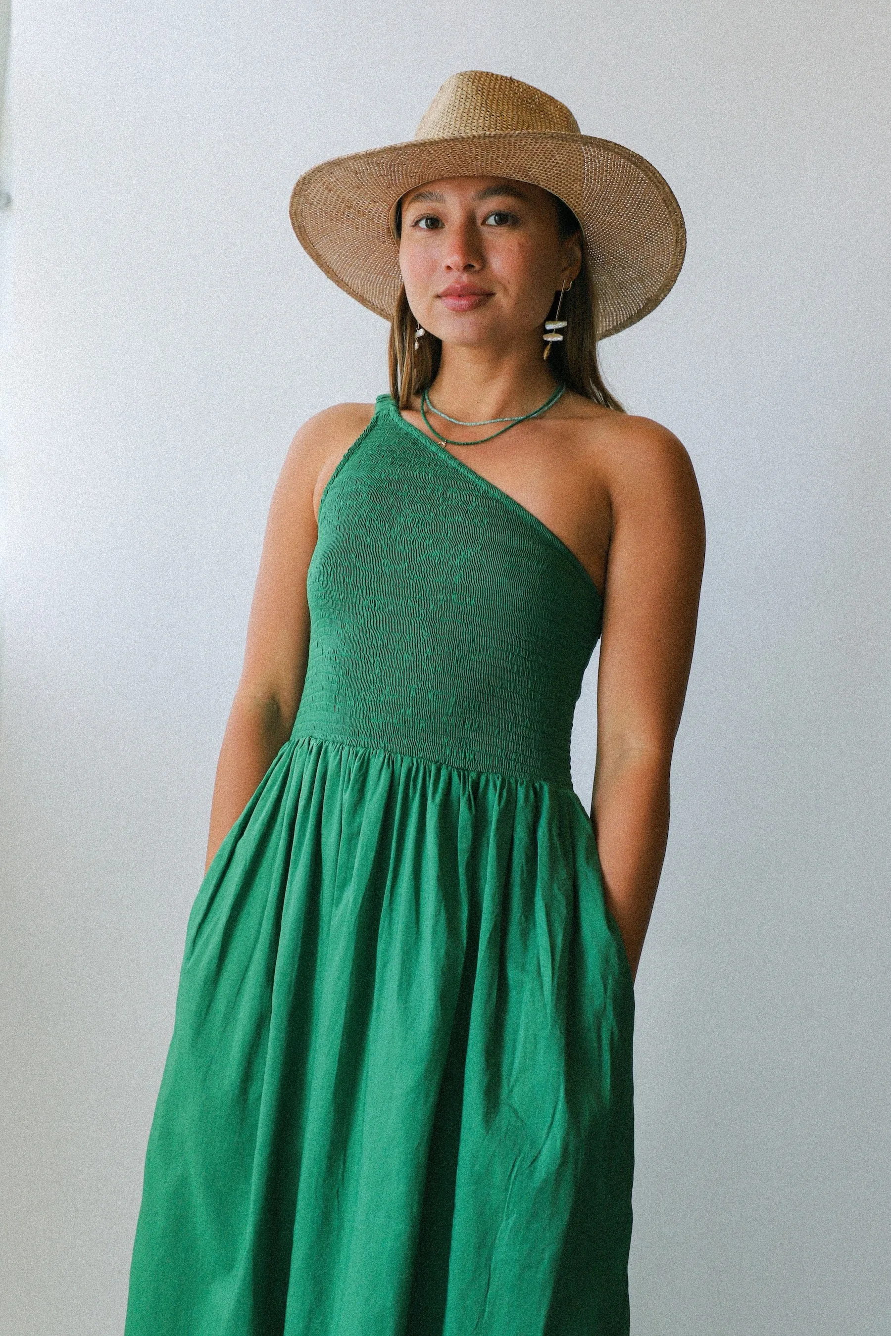 Dark Green Khalani Dress