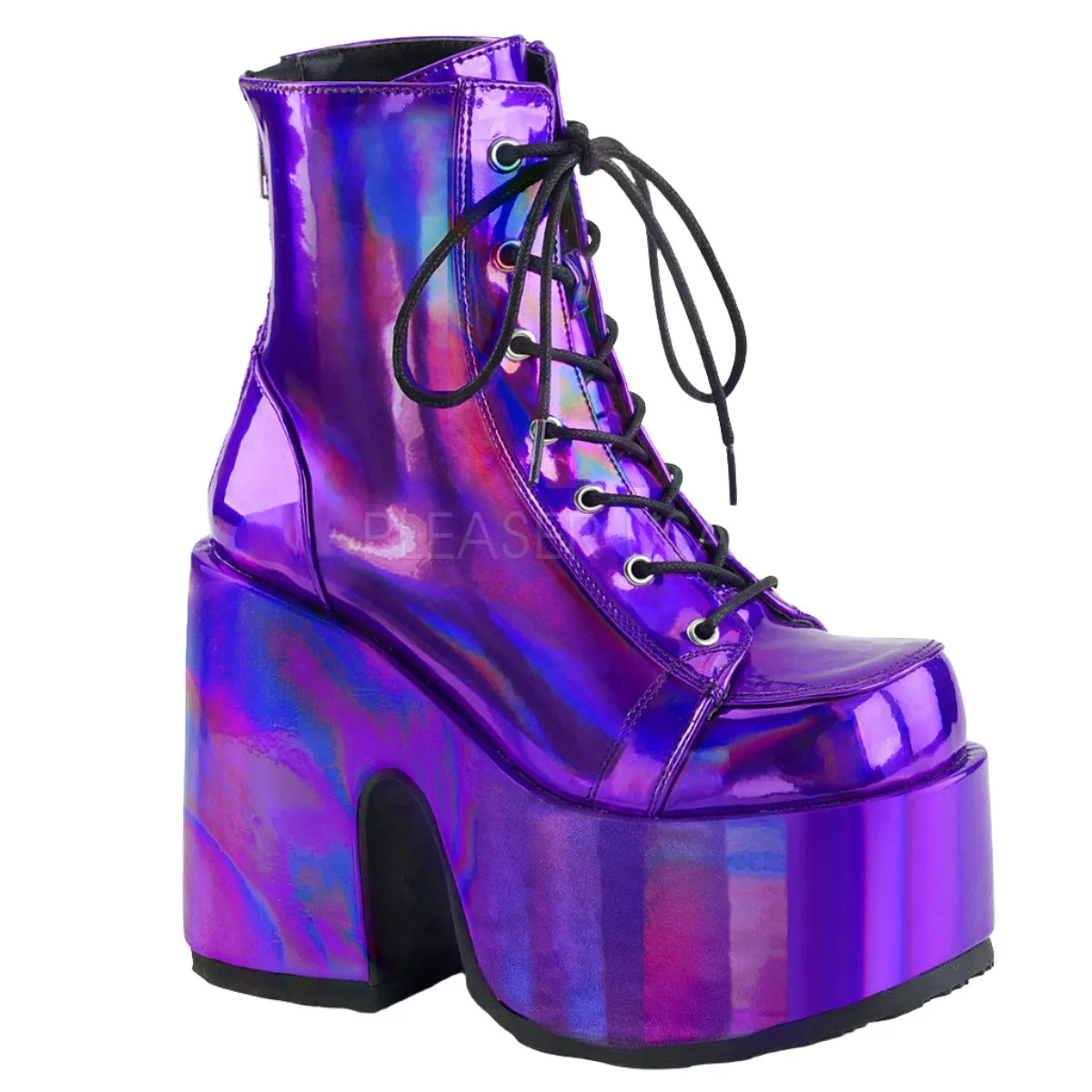 DemoniaCult CAMEL 203 Boots Purple