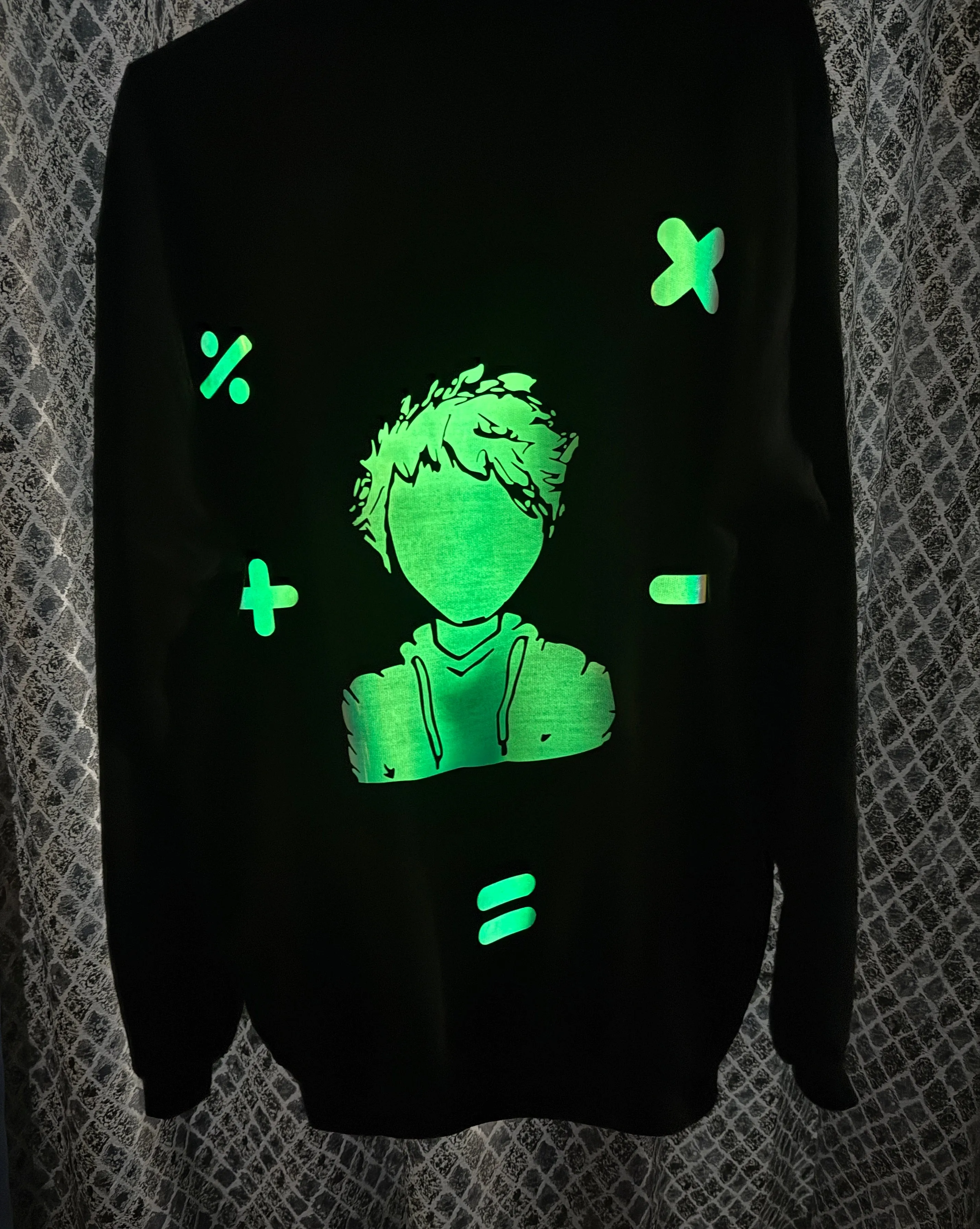 Ed Sheeran "You Are Perfect" Glow-in-Dark Premium Sweatshirt