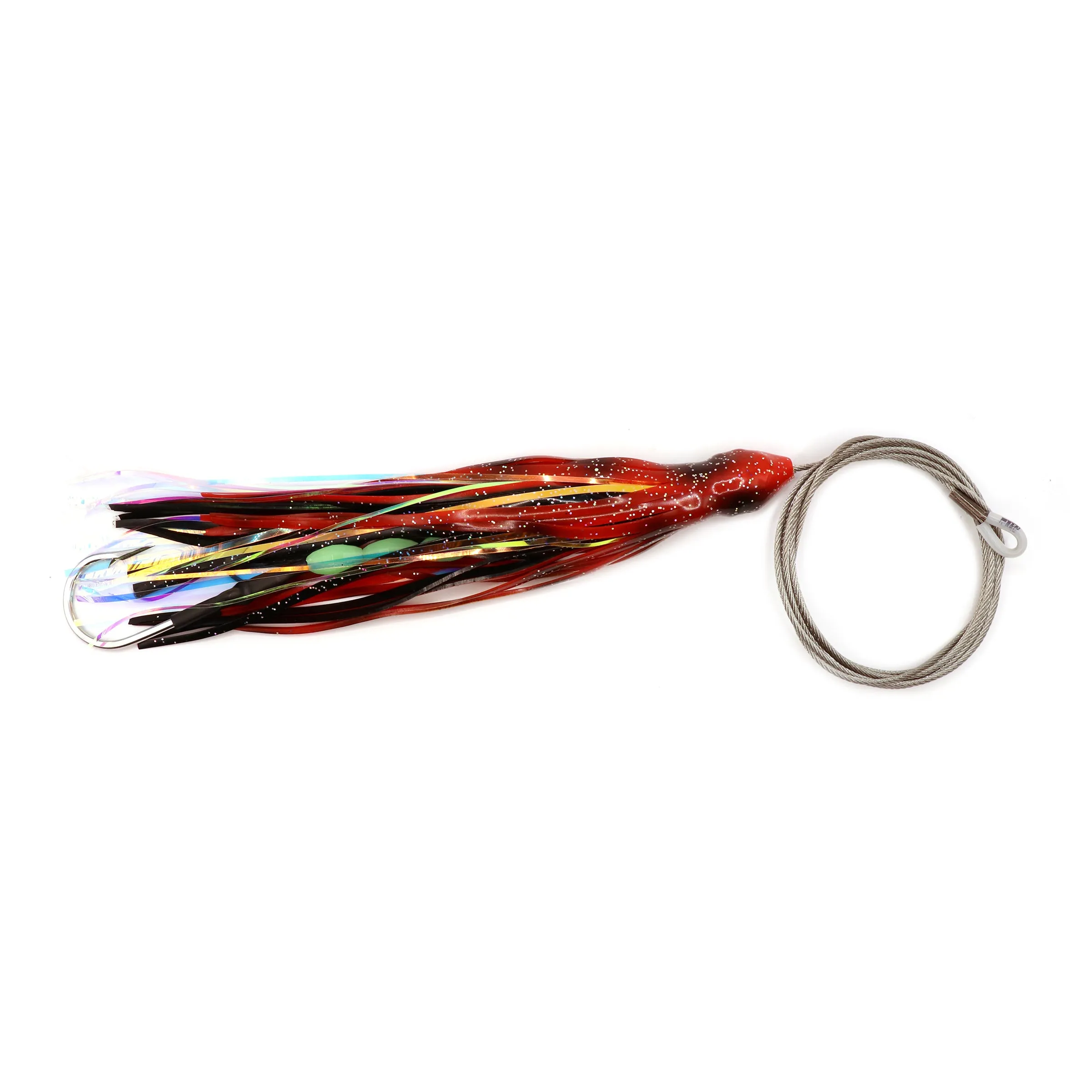 Egg Head - Wahoo Trolling Lure - Rigged