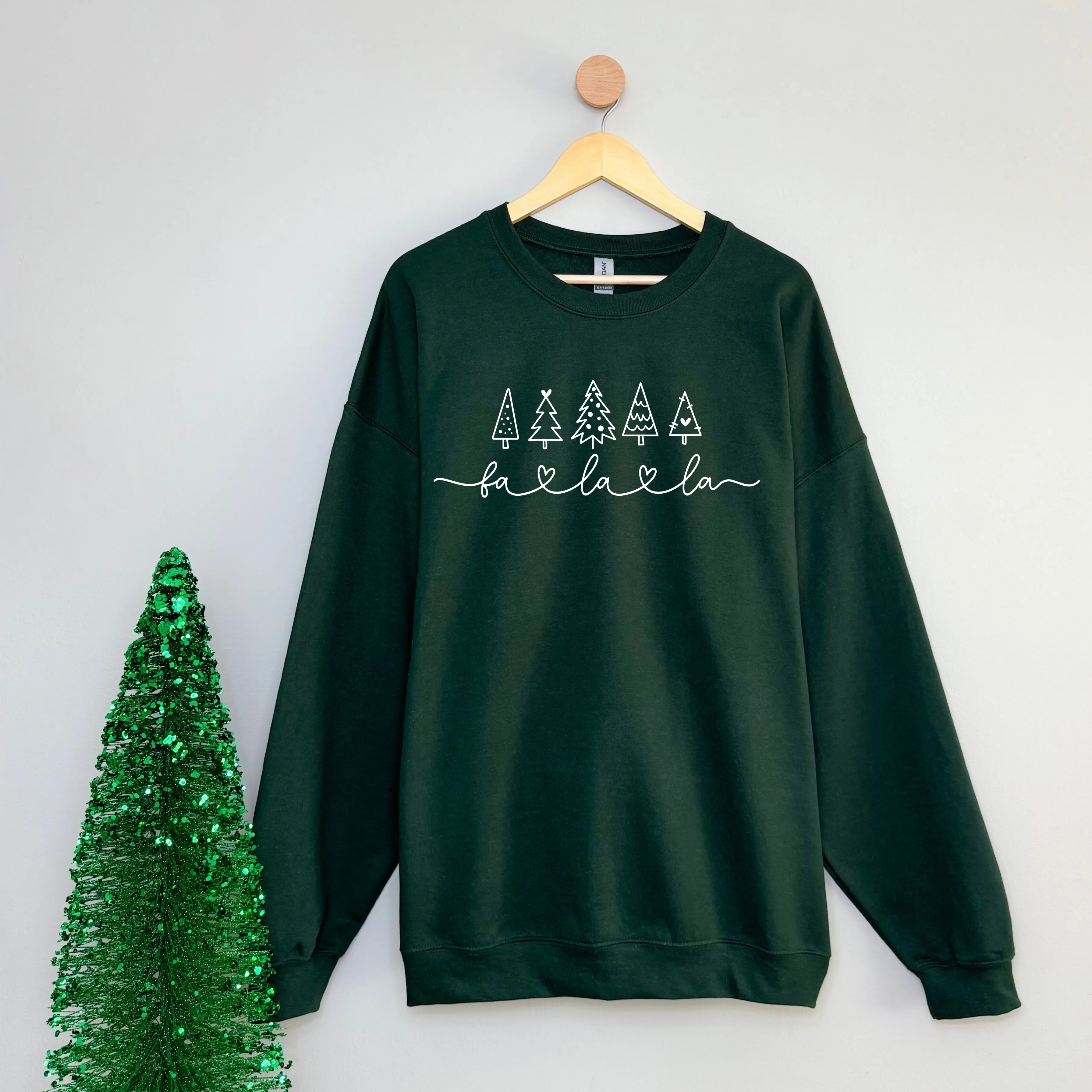 Fa La La La Christmas Crewneck Sweatshirt